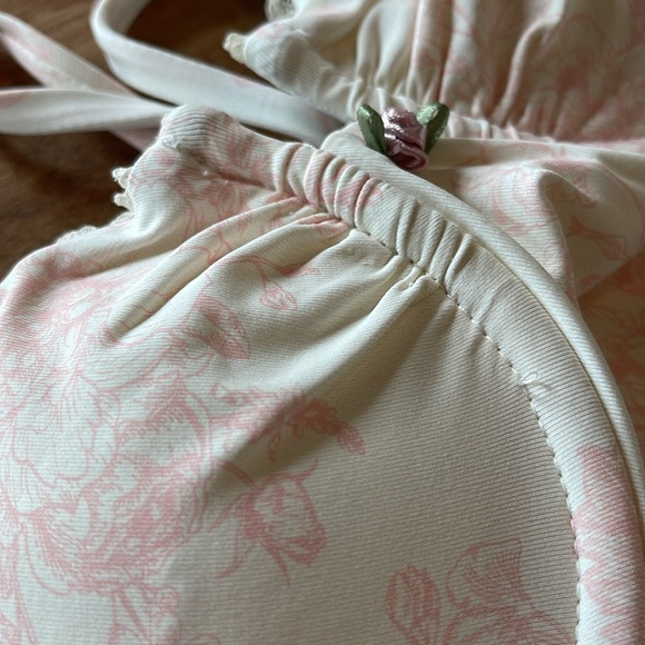 NWT Dippin’ Daisy’s Bonjour One Piece Swimsuit Je Taime Fleur Sexy Lingerie - Picture 13 of 13